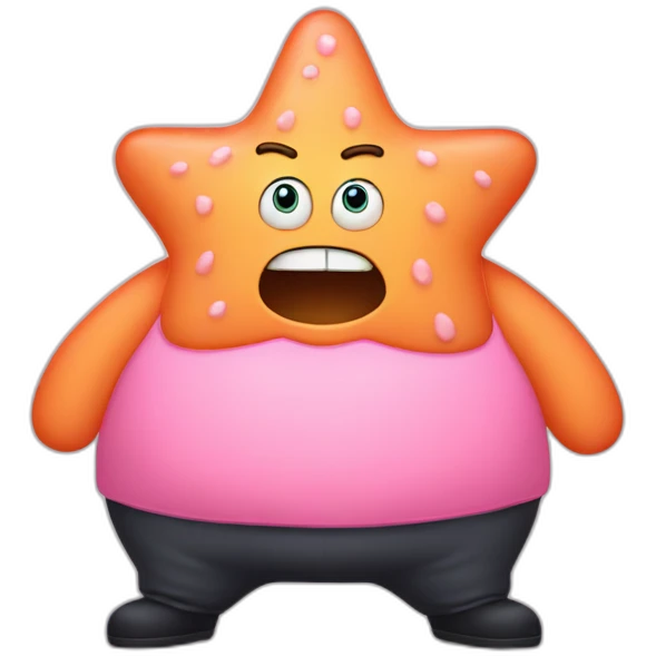 Fat patrick star emoji