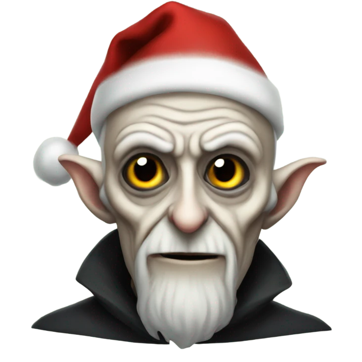 Nosferatu Santa  emoji