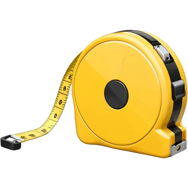 Tape measure emoji