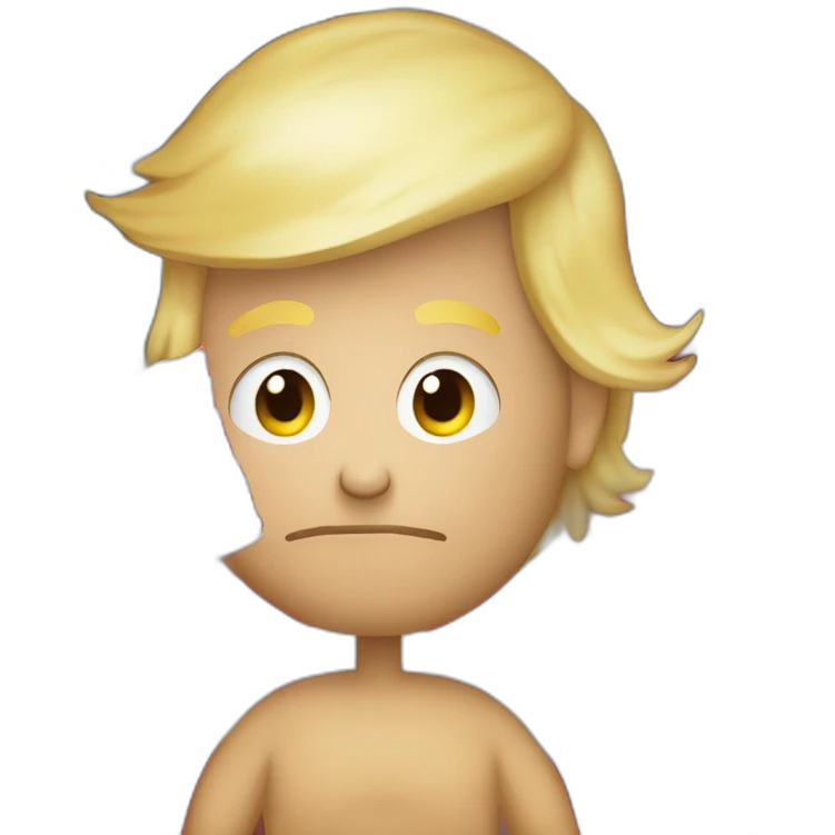donald trump qui mange un drapeau suisse emoji