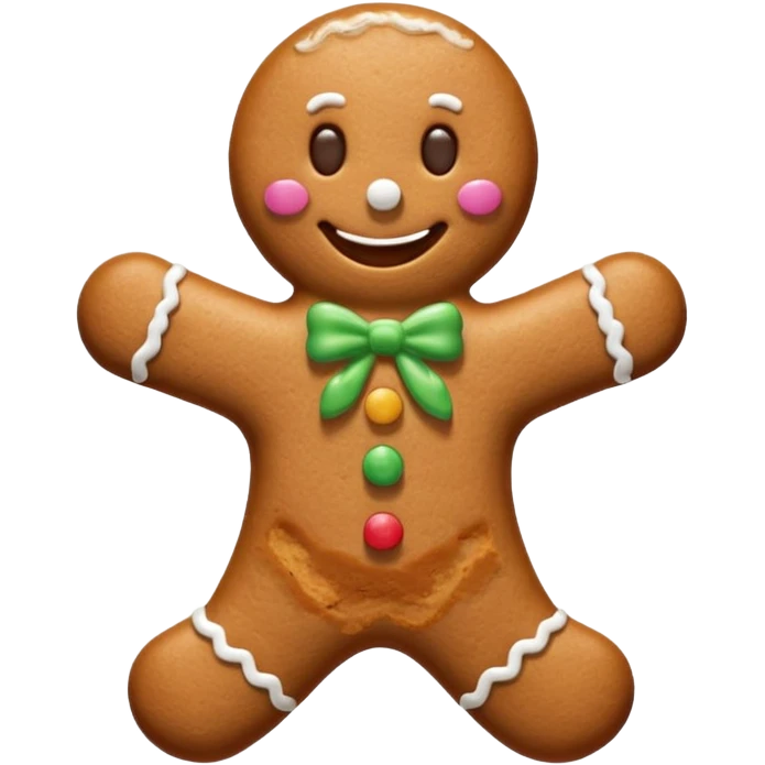 Gingerbread emoji