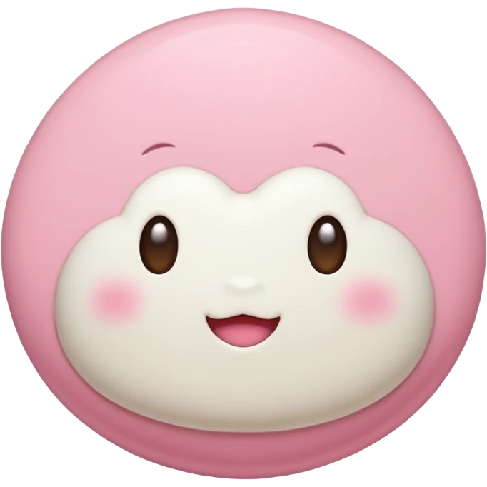 Sticker mochi emoji