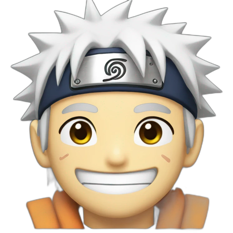 Naruto sonriendo  emoji