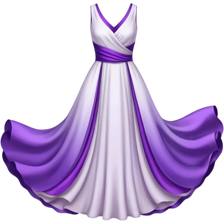 doce branco e roxo emoji