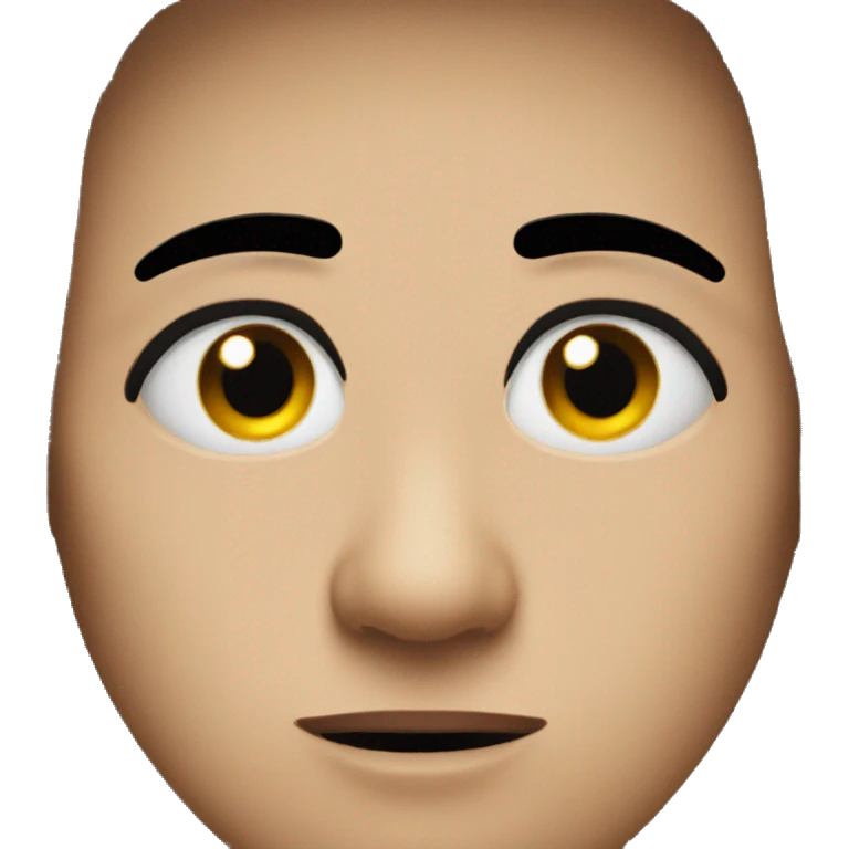 side eye face emoji