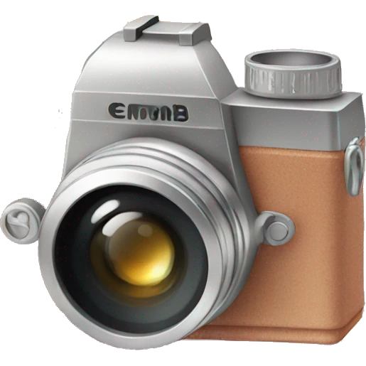 sparkling photo camera emoji