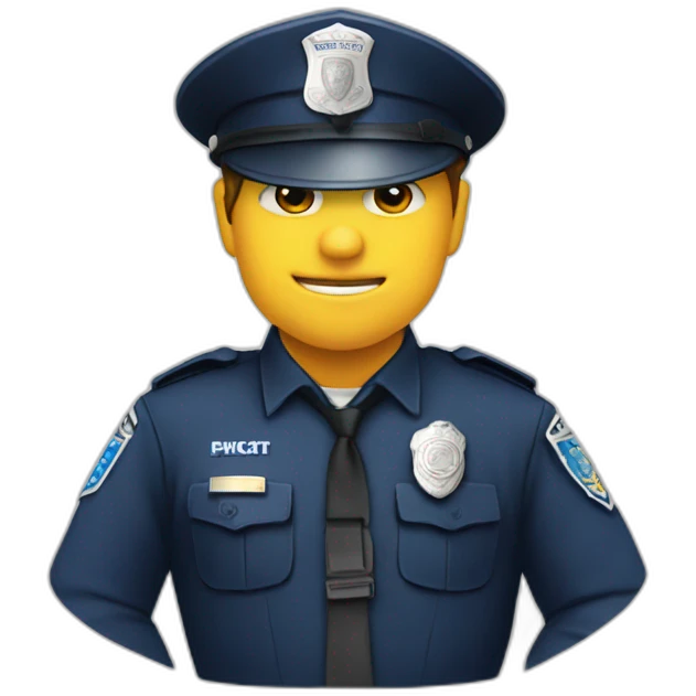 Police municipale logo emoji