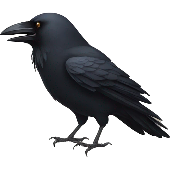 crow emoji