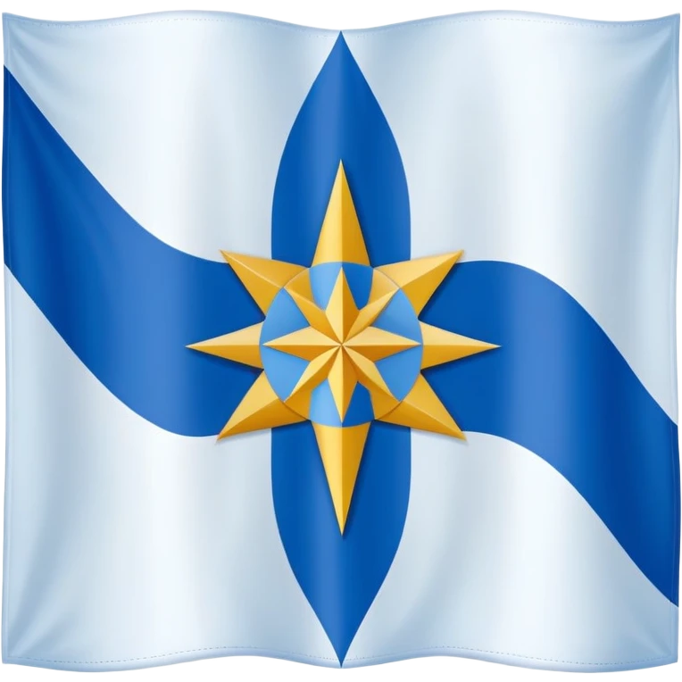 Star of Ishtar flag  emoji