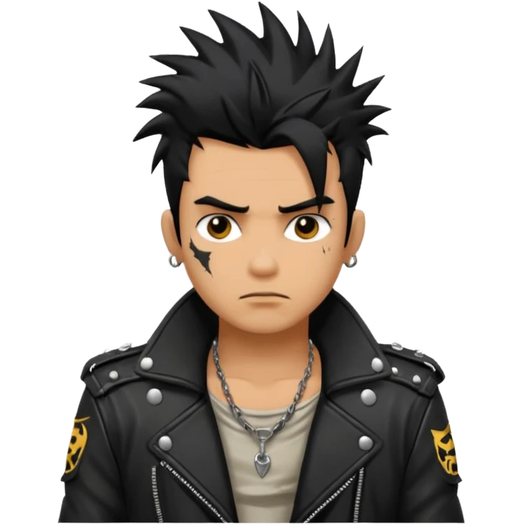 Punk king emoji