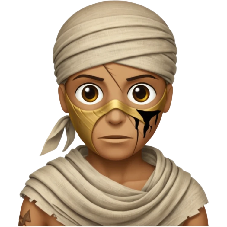 a mummy who is also a pirate emoji