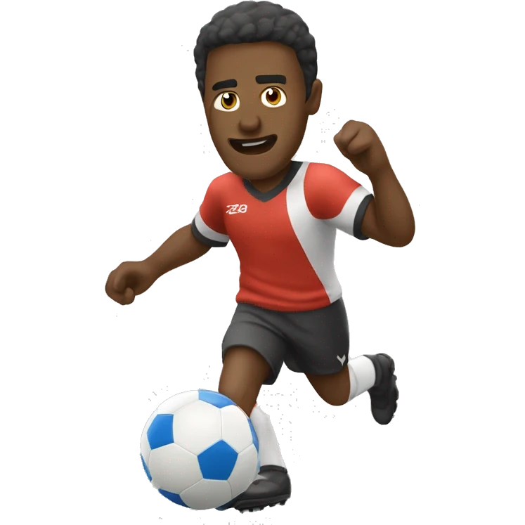 Faça uma garota jogando bola emoji