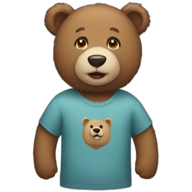 Special needs bear emoji