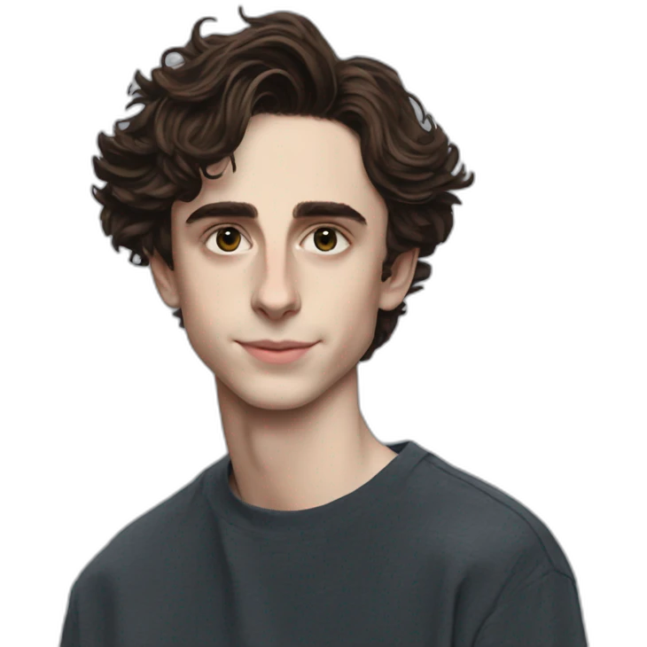 Timothee Chalamet  emoji