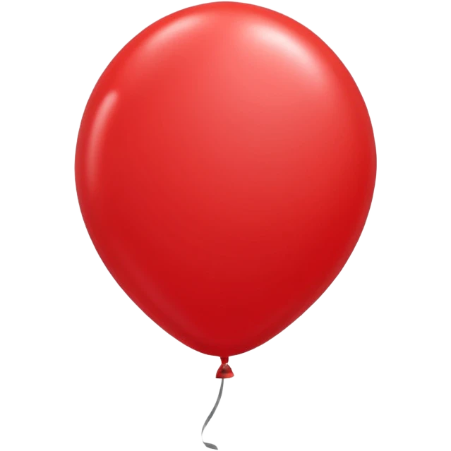 red ballo emoji emoji