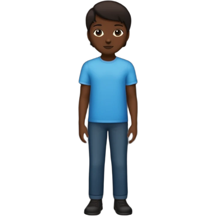 mas silohuette standing emoji