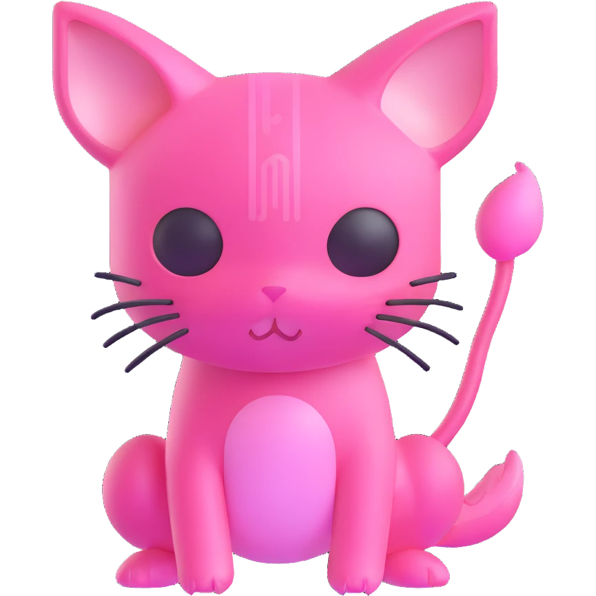 cute pink Mew Pokemon emoji