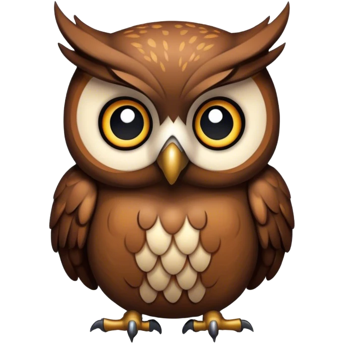 Gothic owl  emoji