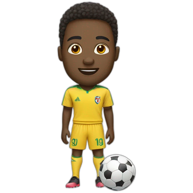 zemourù qui joue au foot emoji