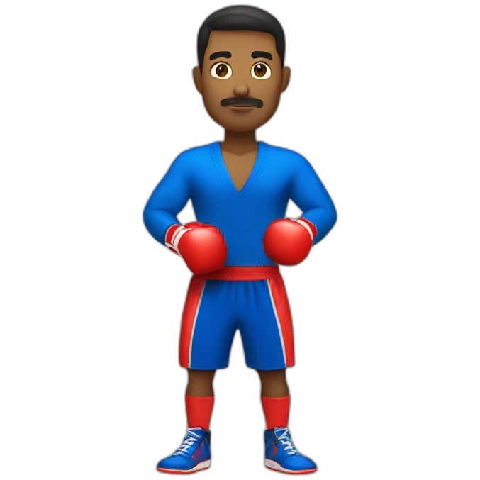 Coach de kickboxing emoji