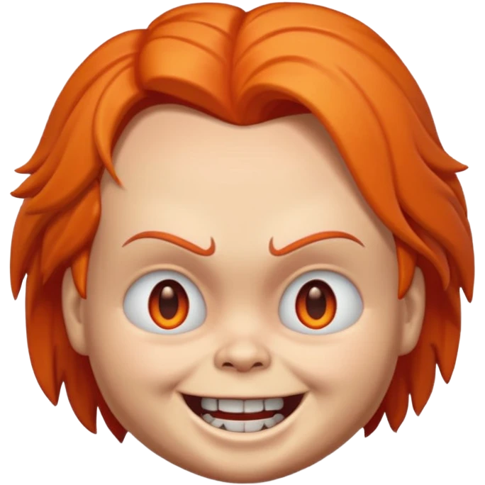 Un emojin de chuky emoji