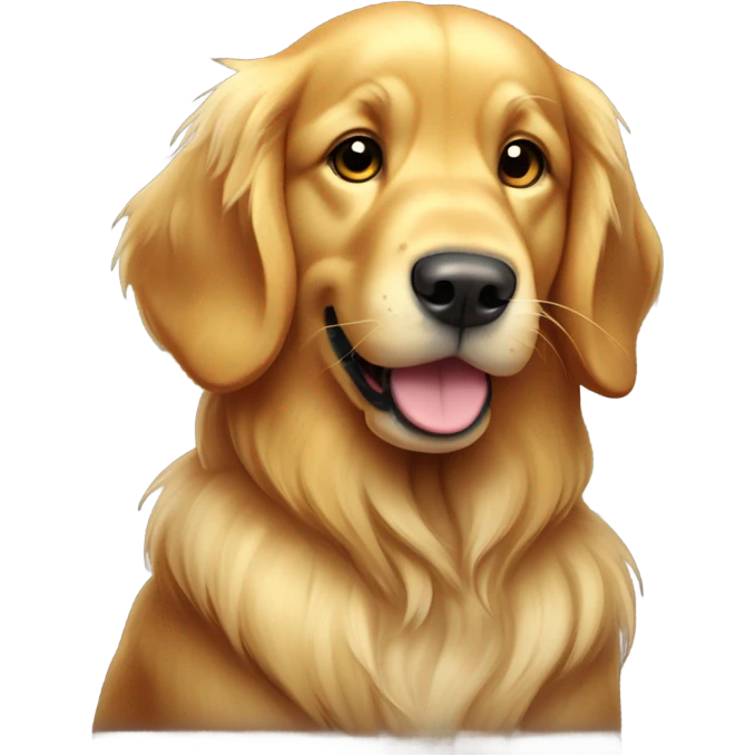 Golden retriever  emoji