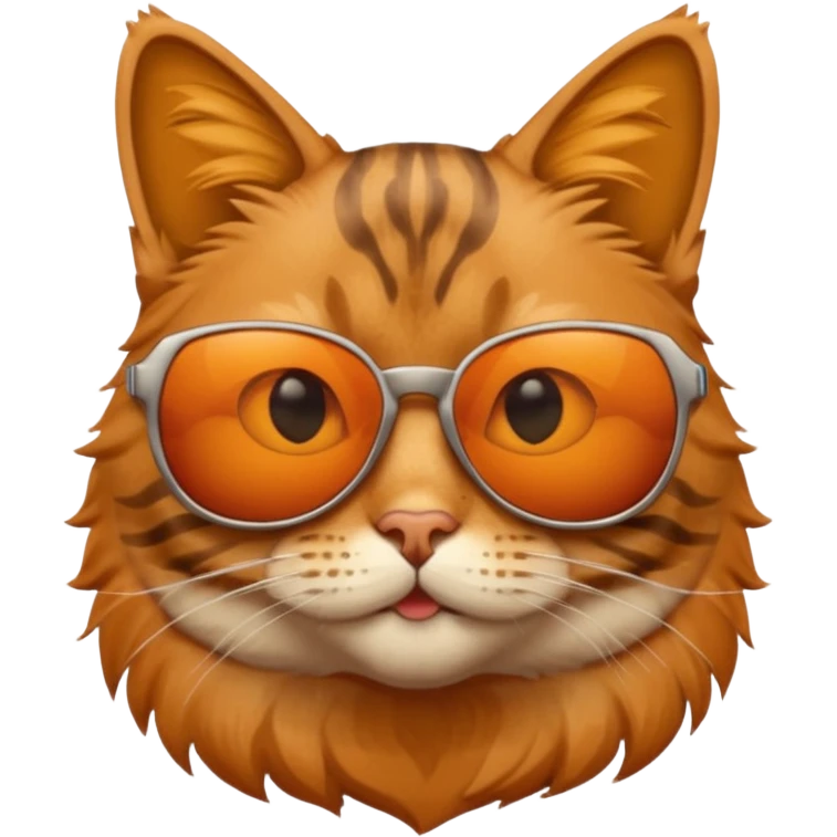 Cat wearing sunglasses emoji