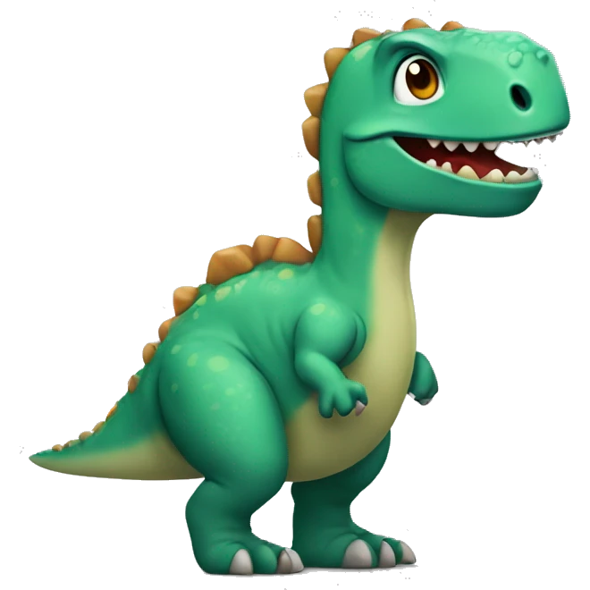 Chrismath dinosaure emoji