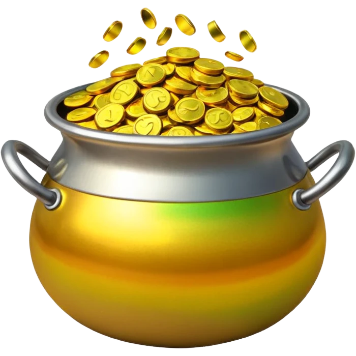 Pot of gold emoji
