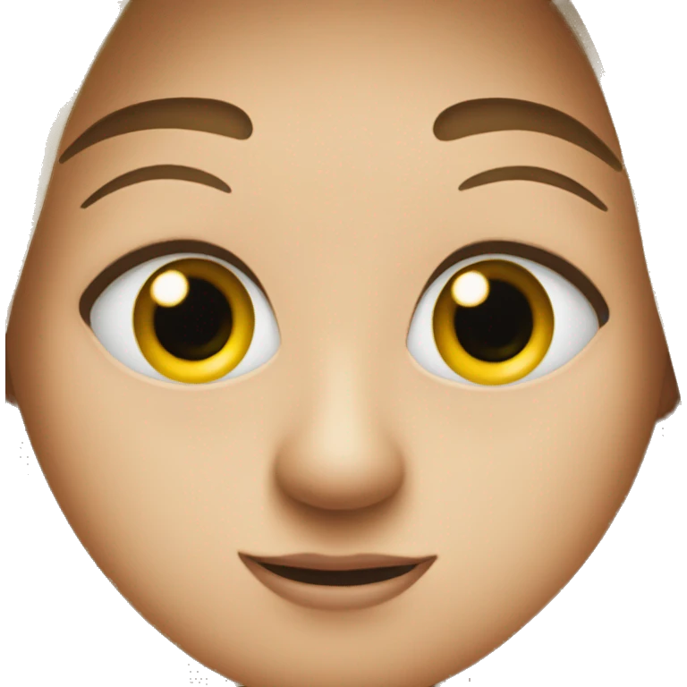 one eye peaking emoji
