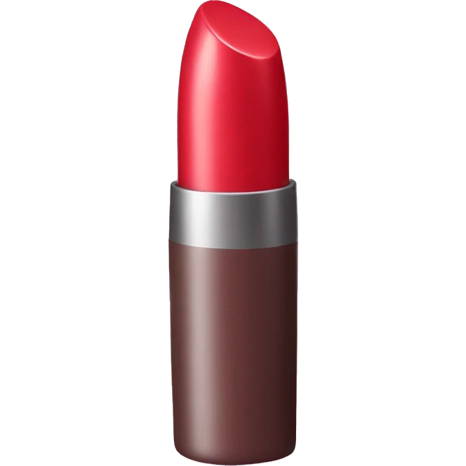 A lipstick tube  emoji