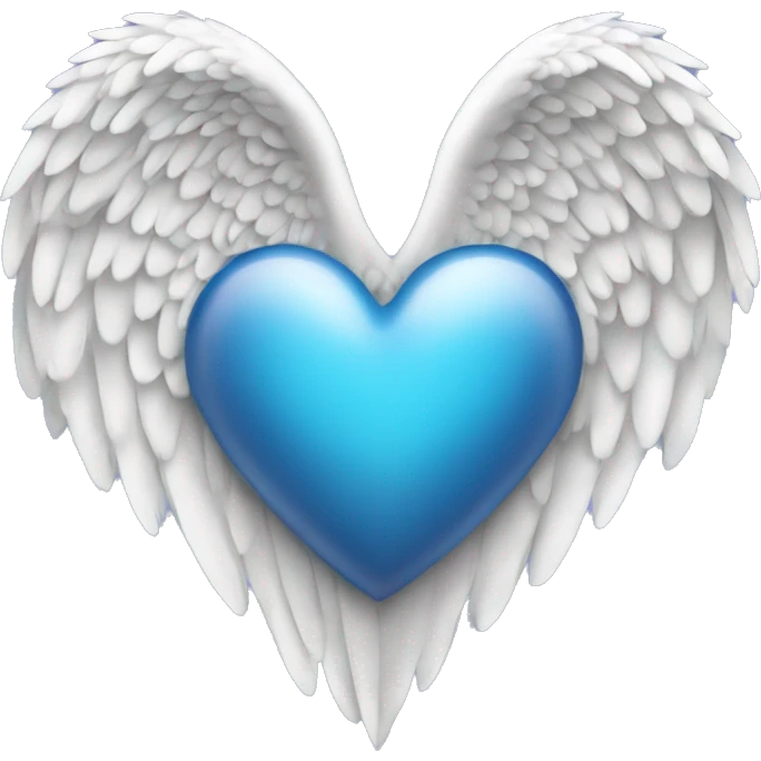 heart with angel wings emoji