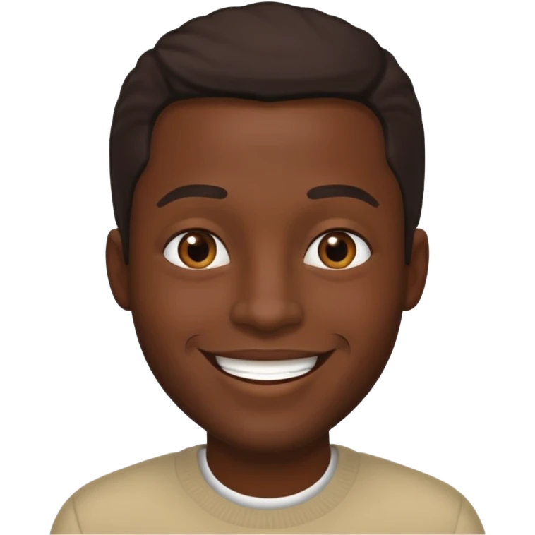 African american male emoji