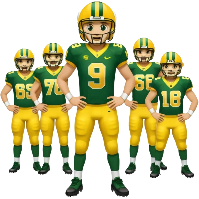 Go pack go emoji