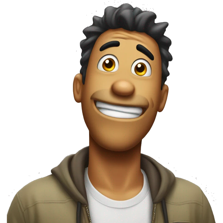 goofy annoying ass emoji getting in my face emoji