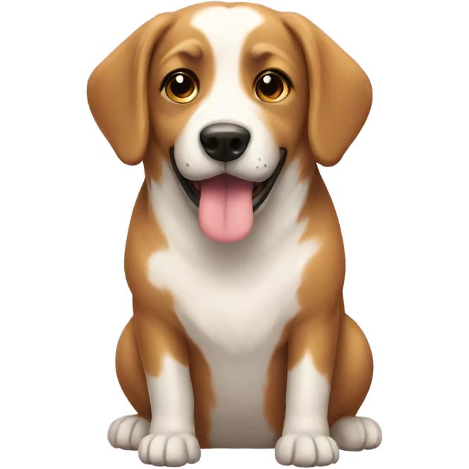 Love dog emoji