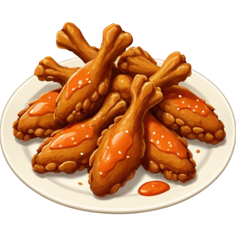 chicken wings buffalo emoji