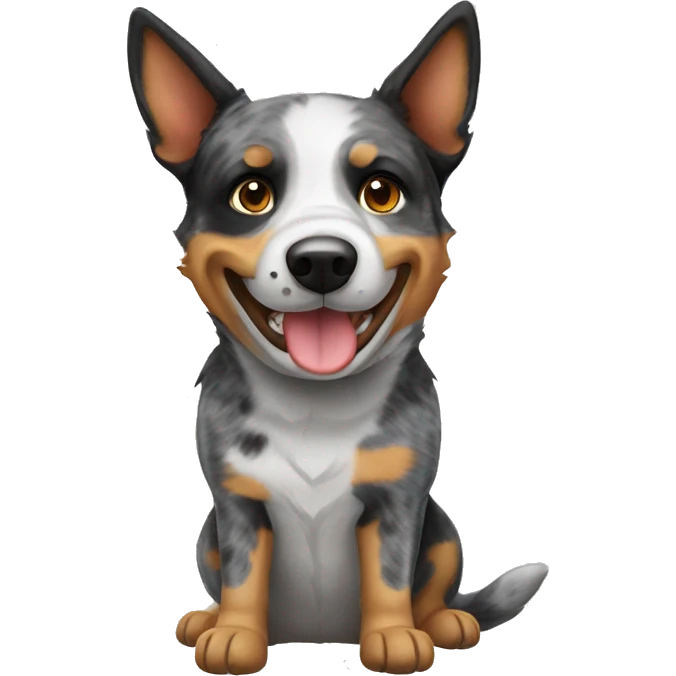australian cattle dog emoji