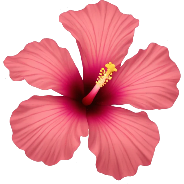 hibiscus flower emoji