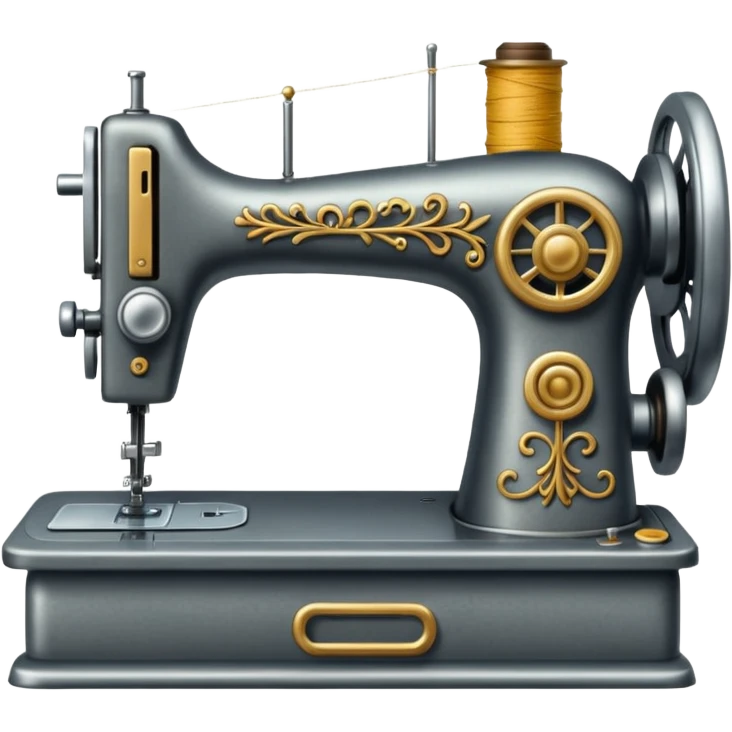 Máquina de costura emoji