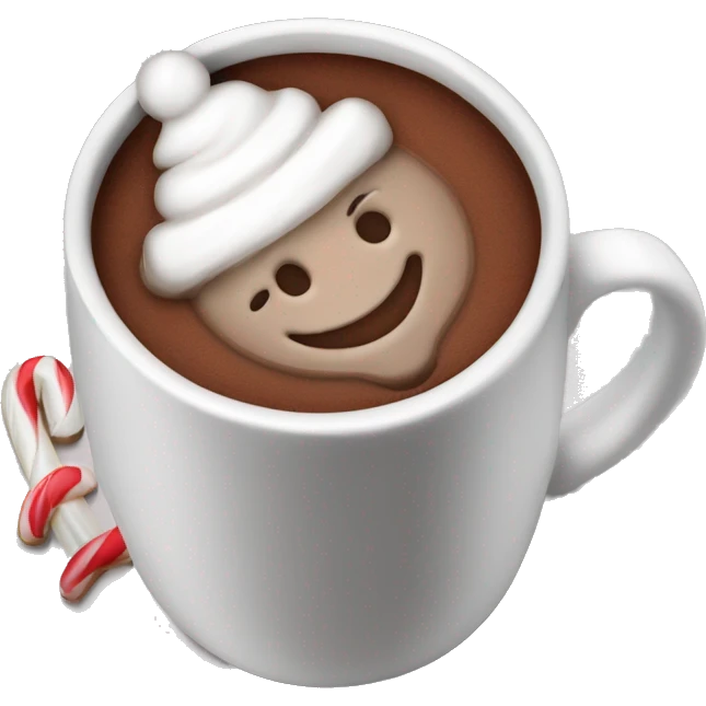 christmas hot chocolate  emoji