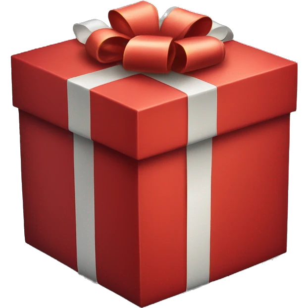 RED GIFTBOX emoji