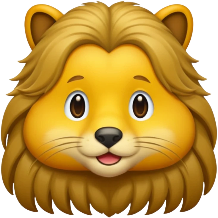 long haired animal emoji