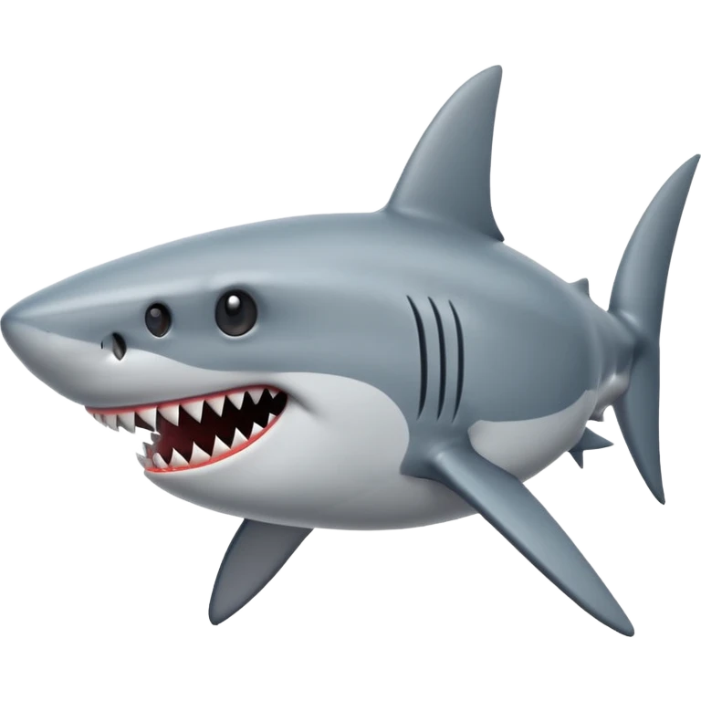 Shark emoji 😍 emoji