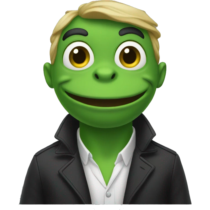🐸🖤 emoji