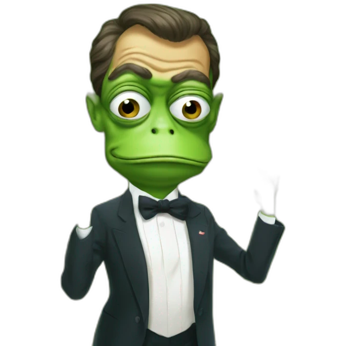 Nicolas Sarkozy pepe frog emoji