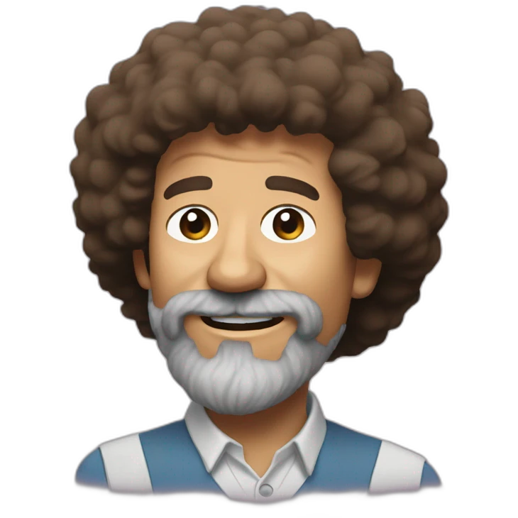 Bob ross emoji