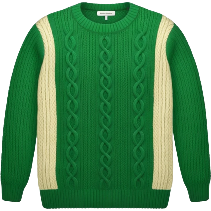 sweter:verde emoji