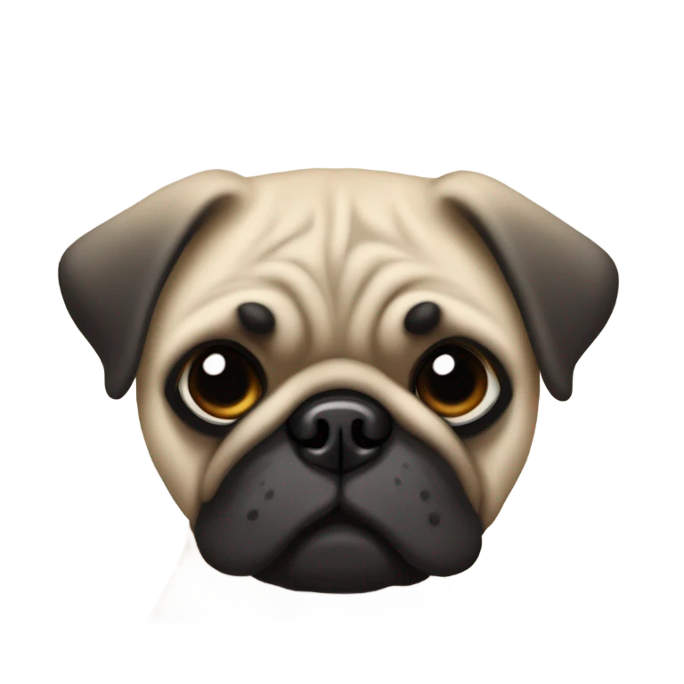 Pug emoji