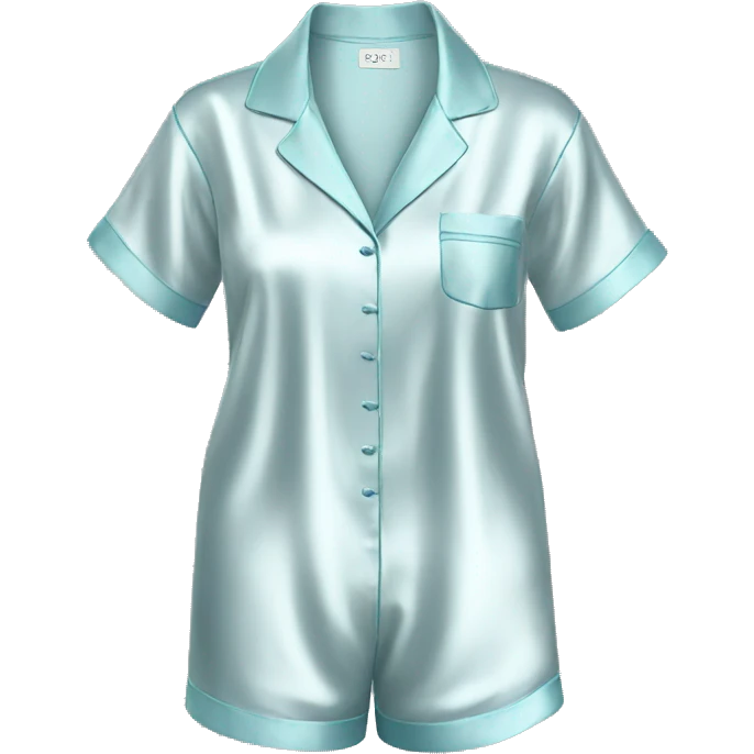 Silk pyjamas set emoji